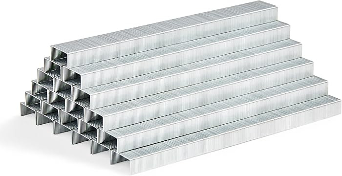 Amazon Basics Standard Stapler Staples, 1/4" Length, 50000 Count, 10-Pack of 5000, Silver | Amazon (US)