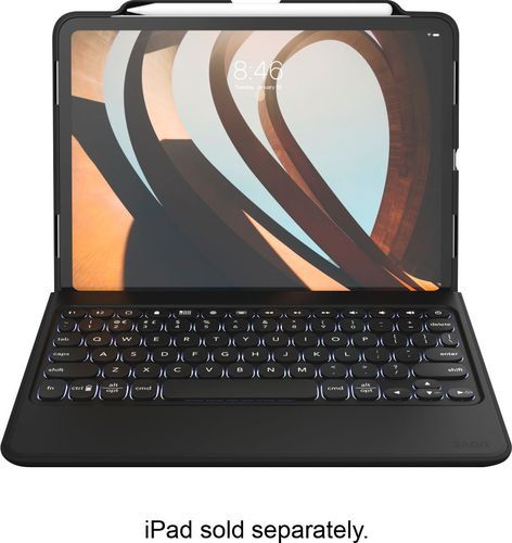 ZAGG - Rugged Book Go Keyboard Folio Case for Apple® iPad® Pro 11"" (1st Generation 2018 and 2nd Gen | Best Buy U.S.