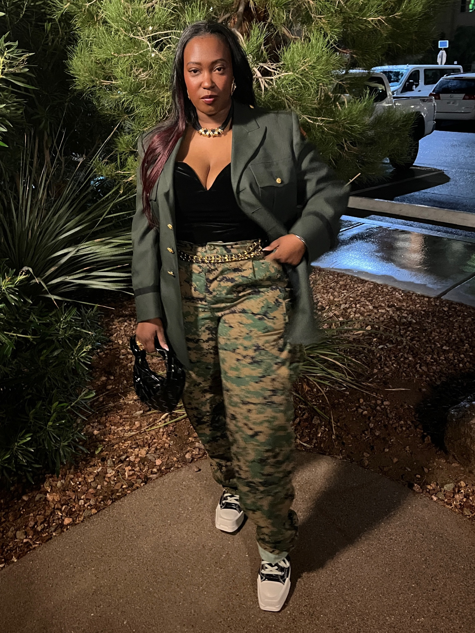 Who doesn’t love a good camouflage outfit? 

#camopants #corset #rickowens 

#LTKFind #LTKFestival #LTKSeasonal