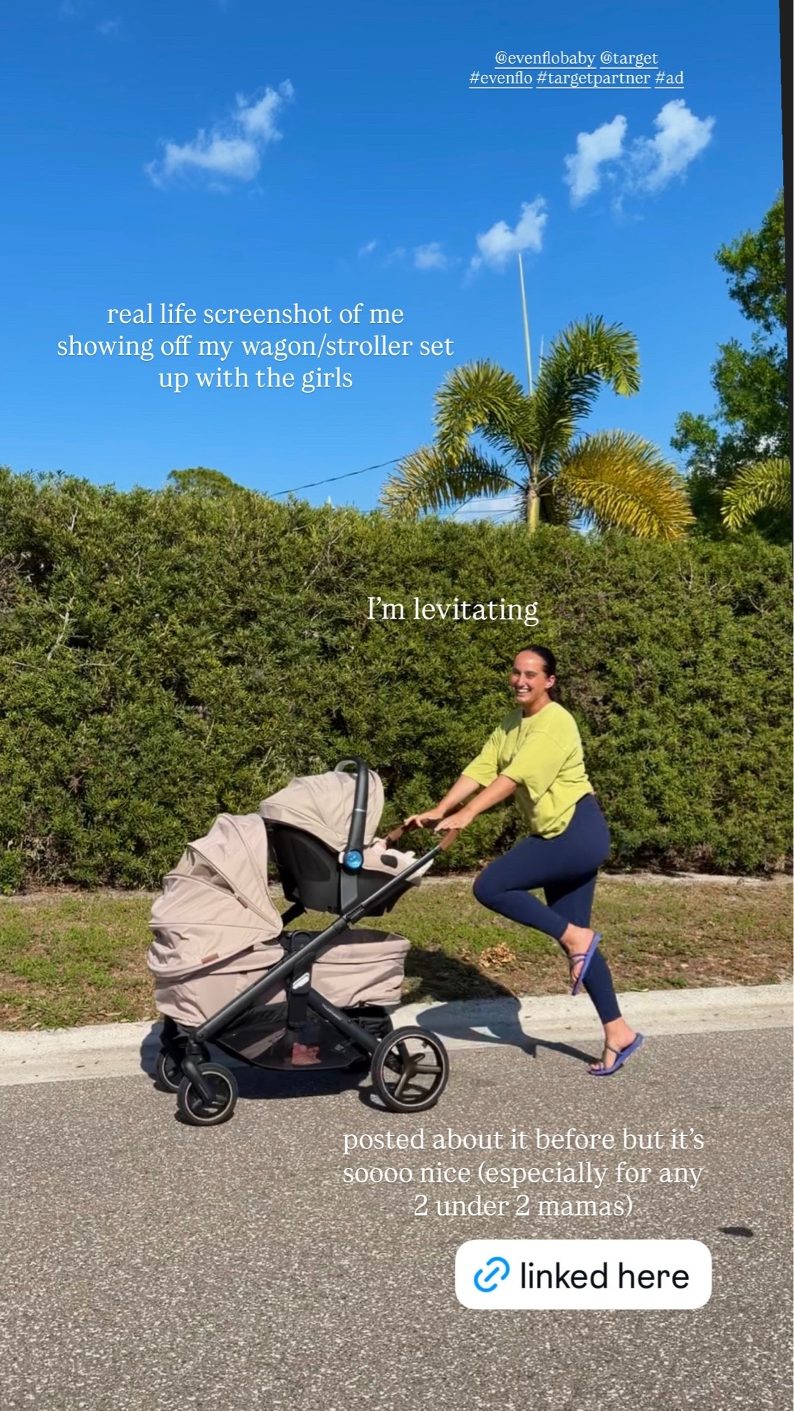 #AD How it feels when you find the perfect @evenflobaby Transformer Stroller to Wagon Travel System @Target #TargetPartner #target #TargetStyle #TargetMom #TargetBaby