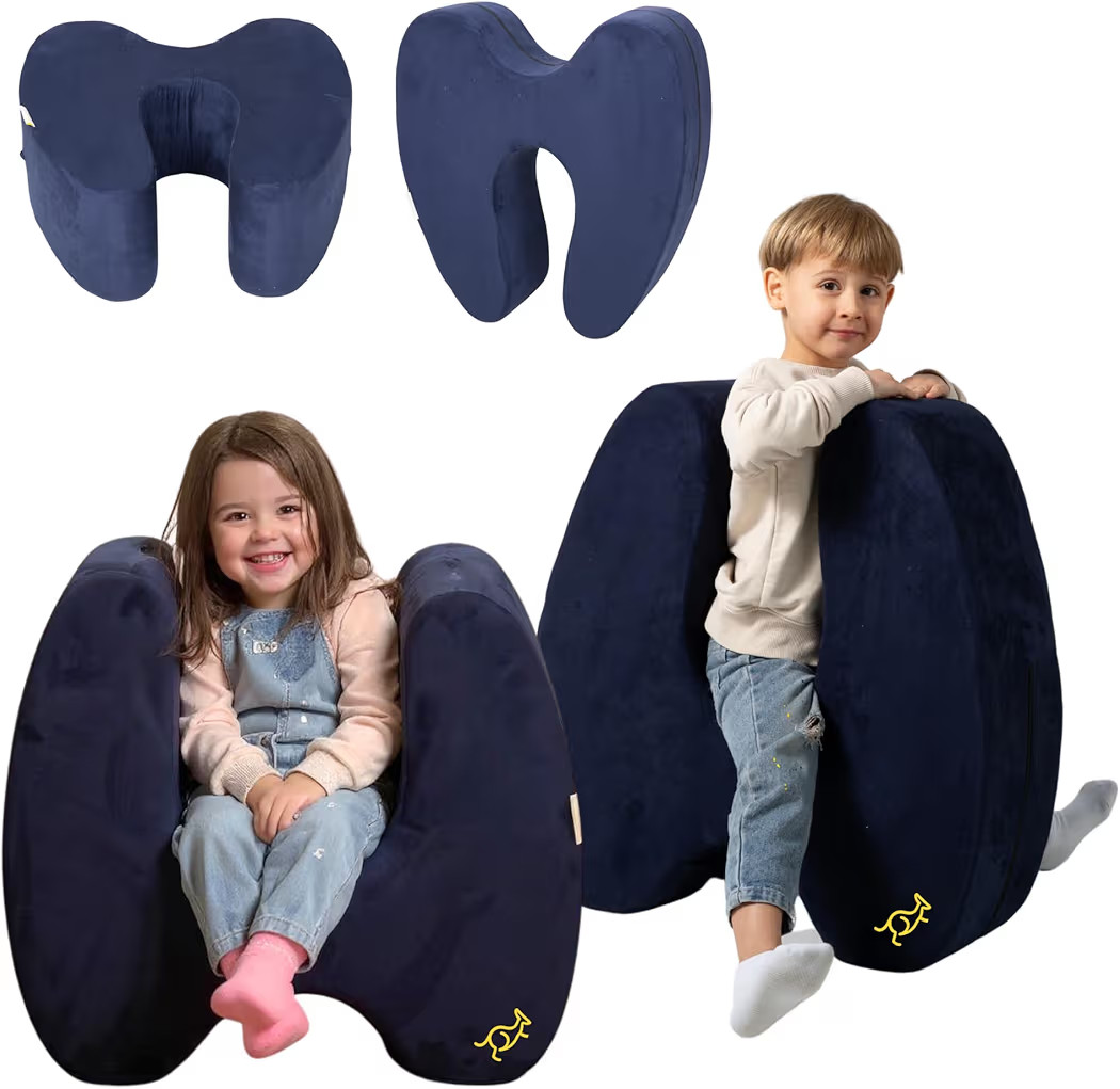 Sensory Soft Squeeze Seat – Calming Compression Chair for Kids with Sensory Needs, Washable Cov... | Amazon (US)