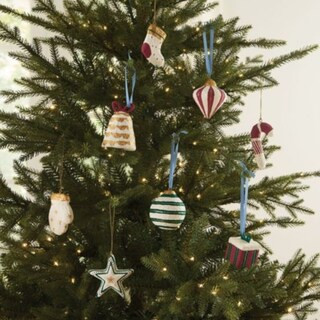 Cotton Mache Ornaments - Set of 4 | Ballard Designs, Inc.