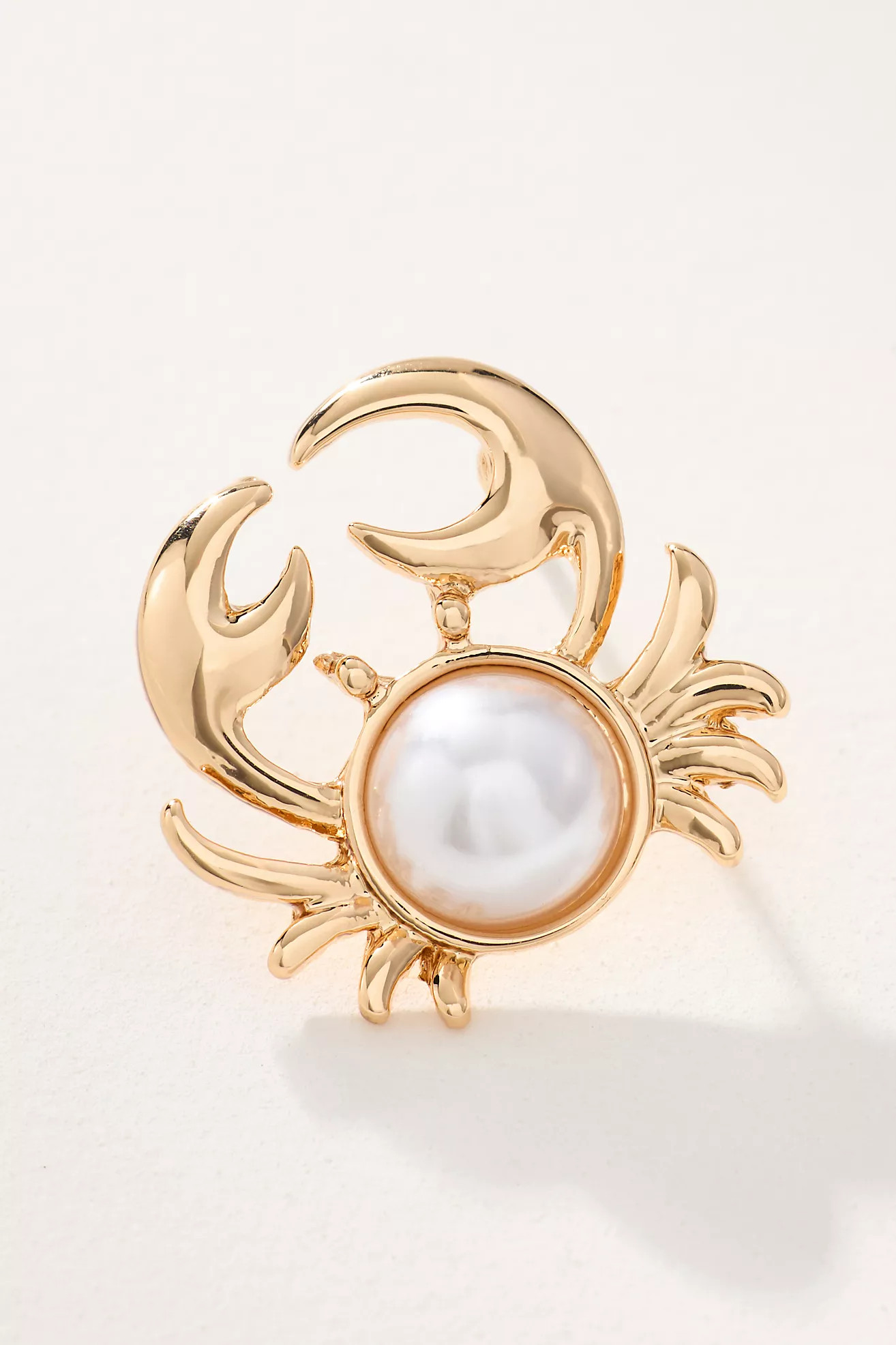 Pearl Crab Post Earrings | Anthropologie (US)