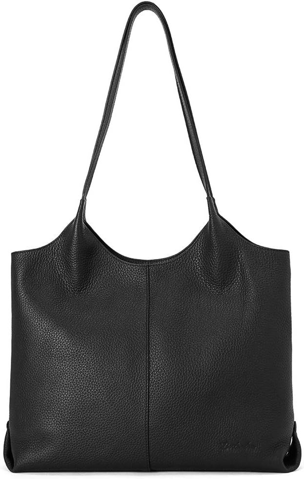 BOSTANTEN Women Handbags Designer Shoulder Tote Bag Soft Genuine Leather Top-handle Purse | Amazon (US)