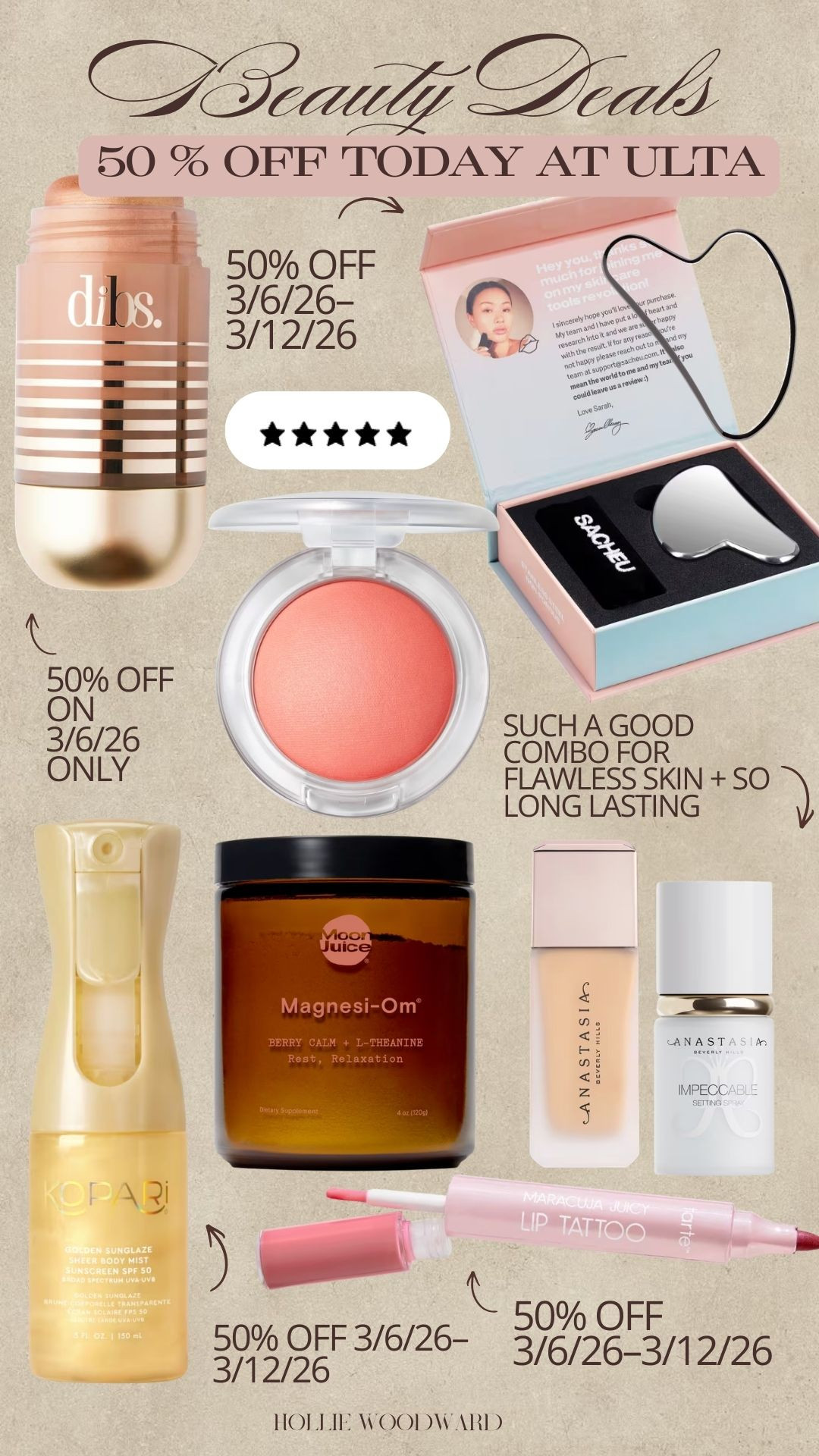 21 days of ulta beauty deals! shopping starts today 🛒  @ultabeauty #ulta #ultabeauty #ad

 

#LTKBeauty #LTKSaleAlert