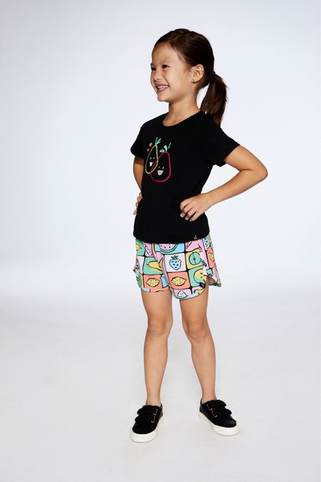 🍓Oh-so-comfy with short sleeves and a round neckline, this classic tee coordinates perfectly with every bottom in the Fruity Patchwork collection. 

#LTKstyletip #LTKSeasonal #LTKkids