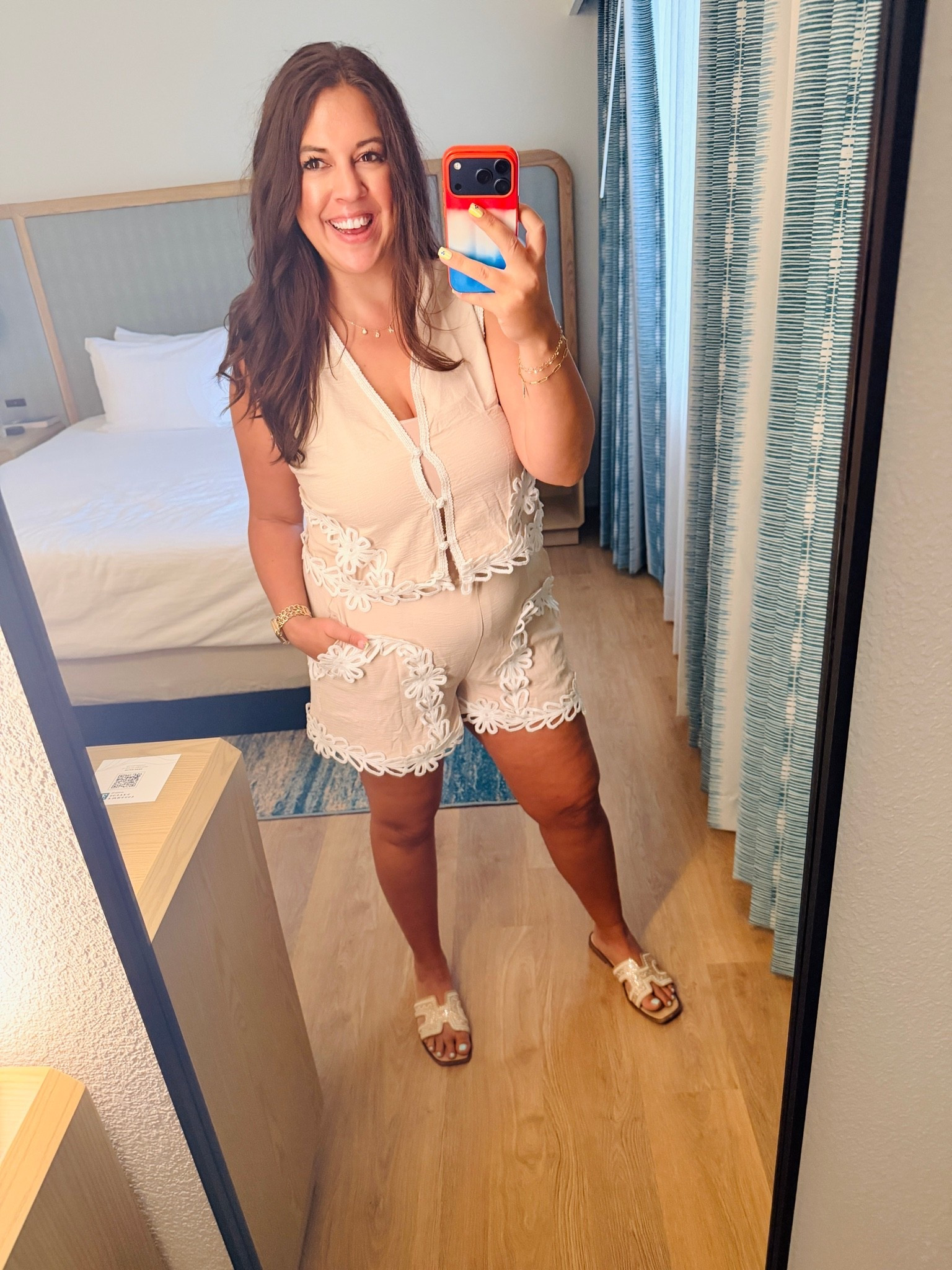 This set is so fun with the white detail all over. 

Their clothes run small, so I sized up from my typical size and wearing an XL

#LTKootd #LTKMidsize #LTKSeasonal