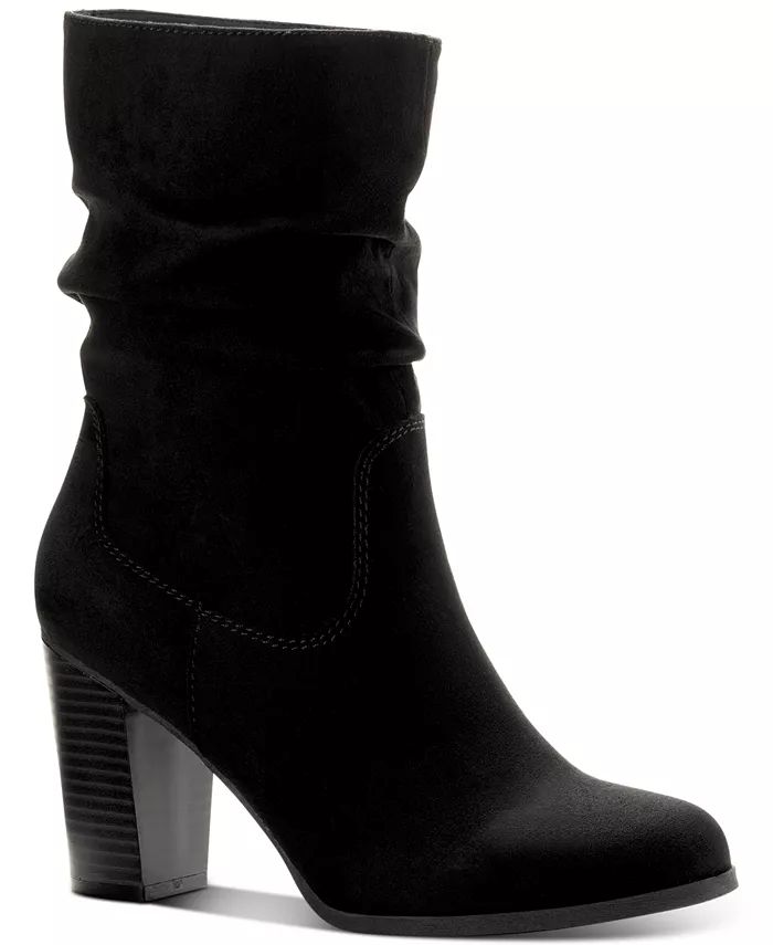 Style & Co Saraa Slouch Mid-Shaft Boots, Created for Macy's & Reviews - Boots - Shoes - Macy's | Macys (US)