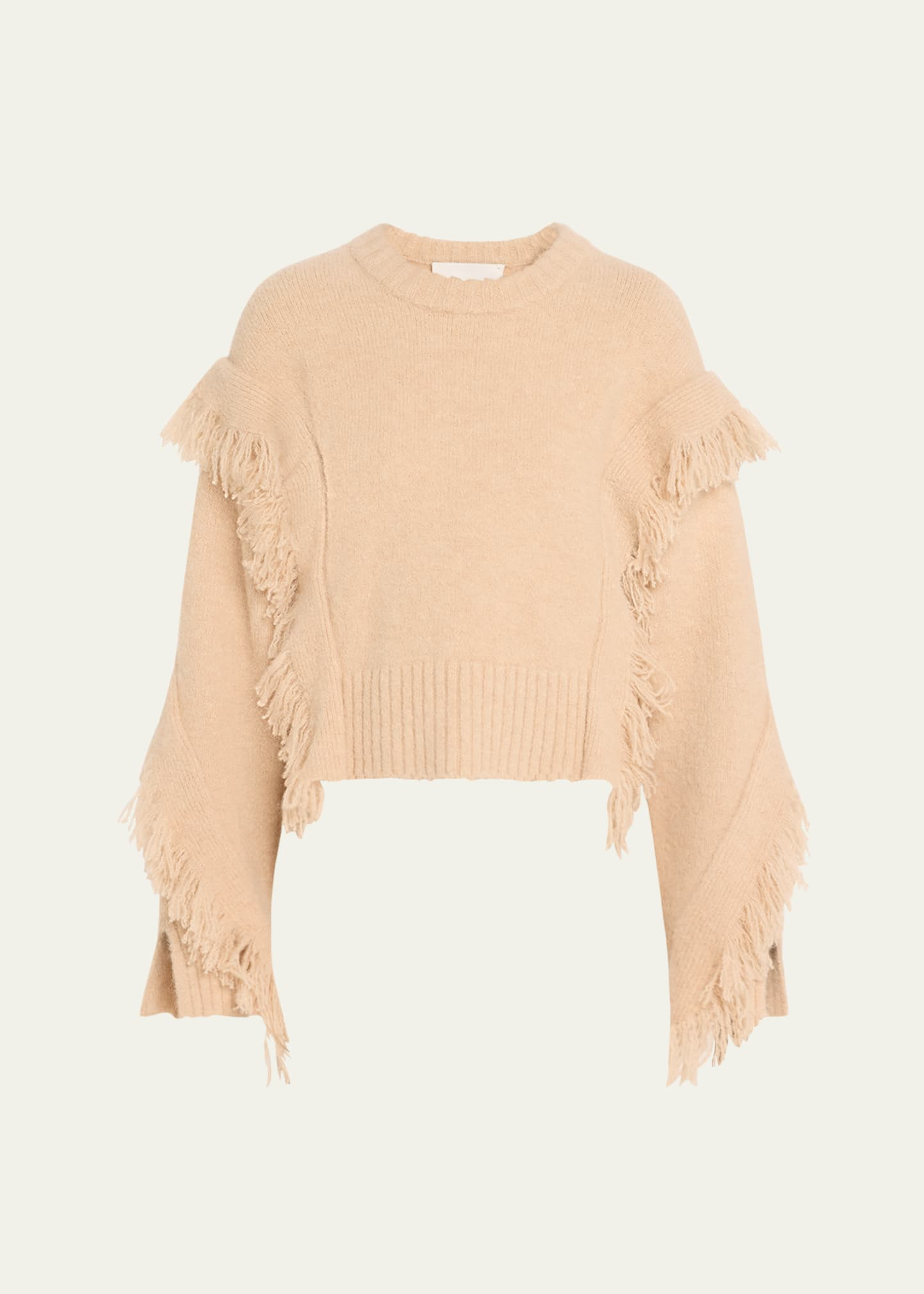 3.1 Phillip Lim Crewneck Fringe Sweater | Bergdorf Goodman