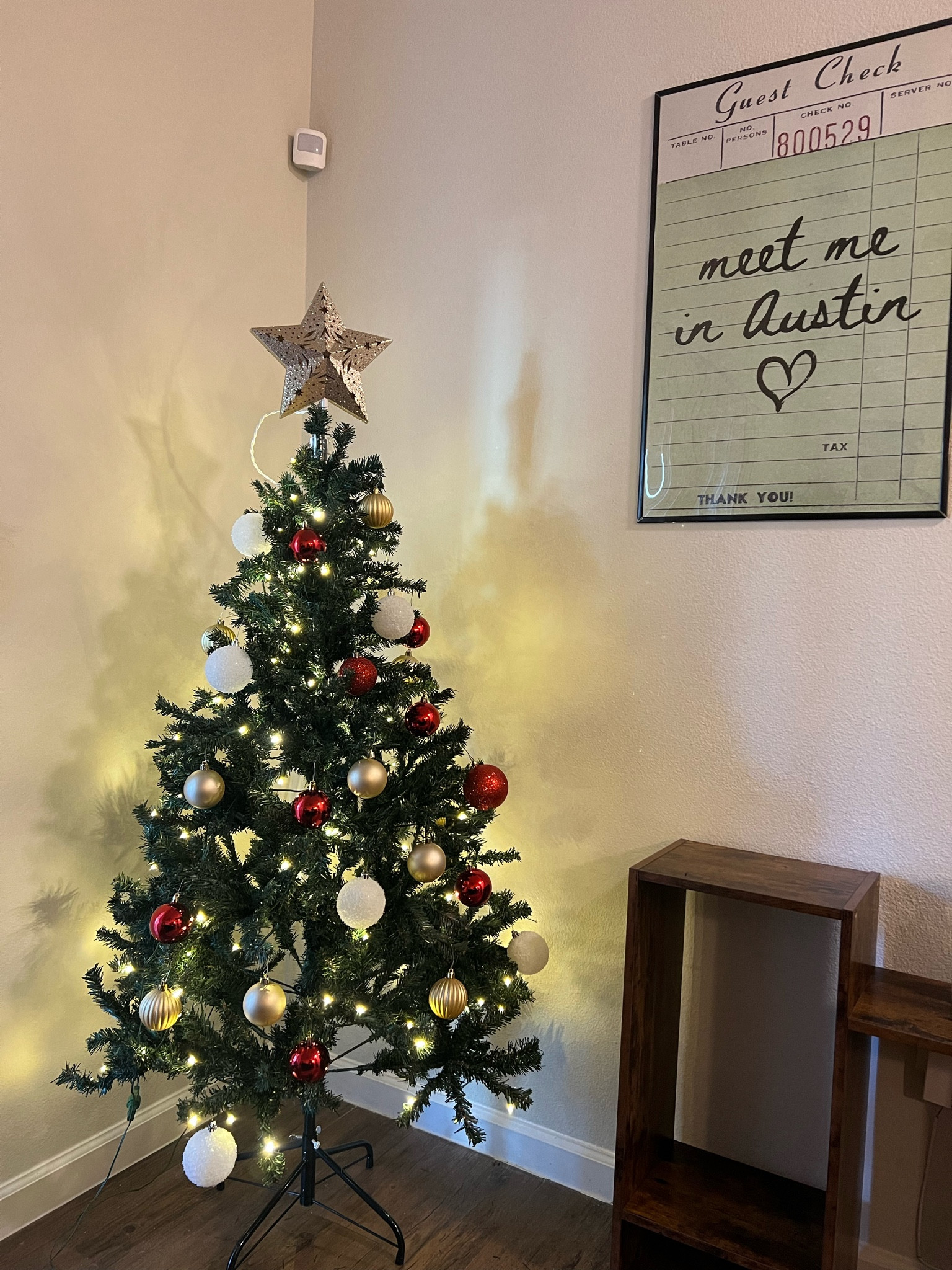 Got some cheap, small Christmas trees 5ft & 6ft on Amazon (picture is the 5ft) to put up in the Airbnbs & they are actually super cute! Easy to assembly & has 11 different lighting modes! 😍🎄🎁 #ltkchristmas #ltkchristmastrees #ltkholidays #ltkchristmasdecor #ltksanta

#LTKSeasonal #LTKHome #LTKHoliday