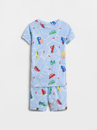 babyGap 100% Organic Cotton Roadway PJ Set | Gap Factory