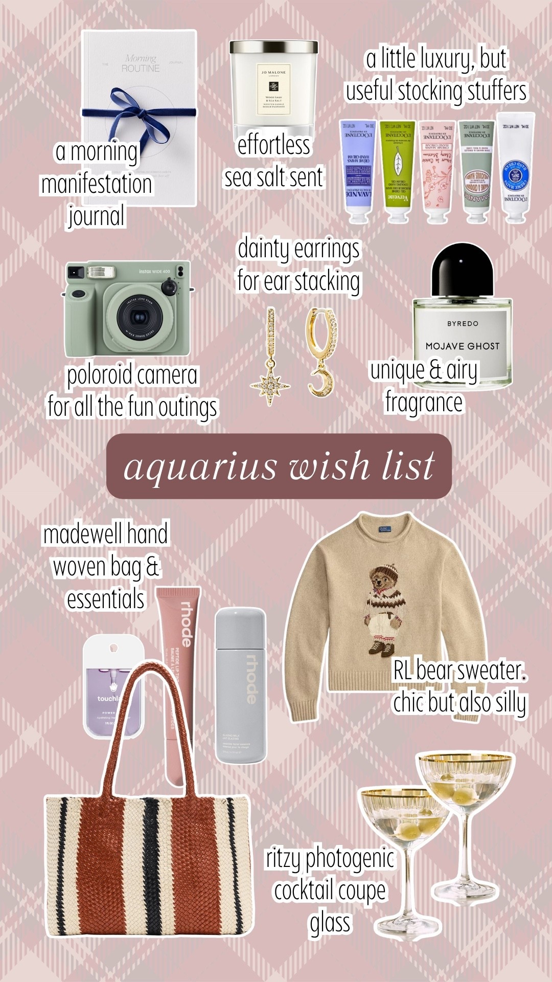 christmas wish list. gift guide. aquarius. 

#LTKCyberWeek #LTKGiftGuide #LTKHoliday