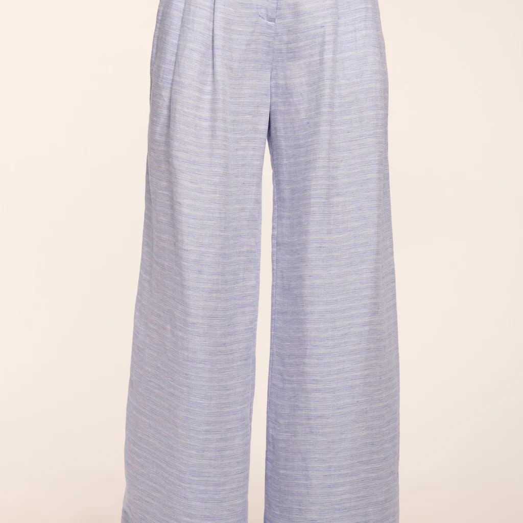 Oscar Textured Linen Pant | Ramy Brook