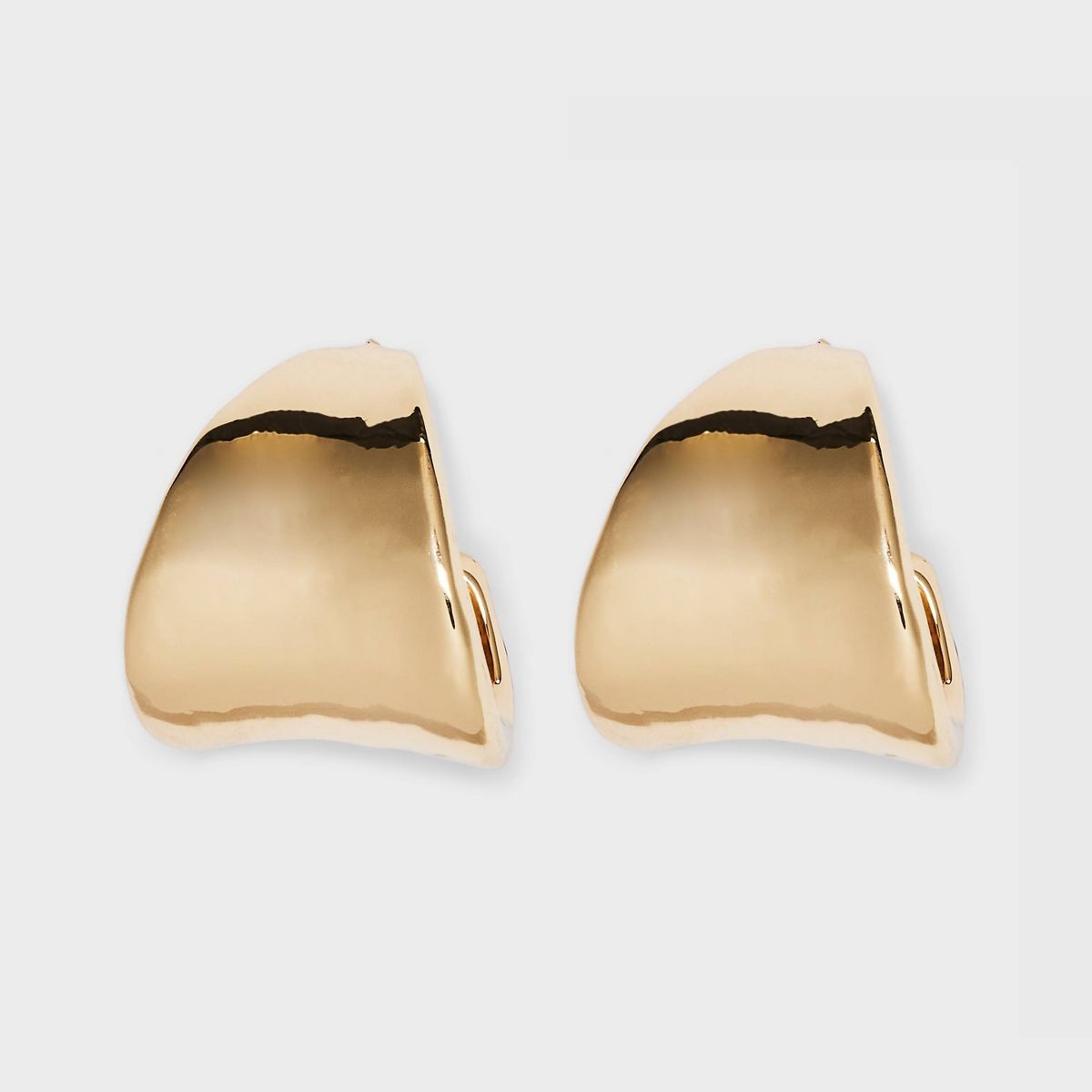 Thick Textured Hoop Earrings - A New Day™ | Target