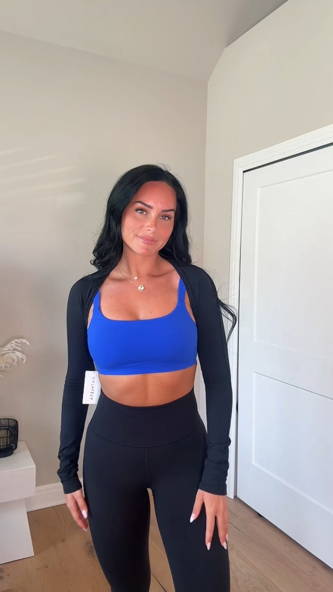 Athleta is currently having a 25% off sale! 

I’m wearing a size medium bra, size small shrug & leggings 

#LTKActive #LTKSaleAlert #LTKStyleTip