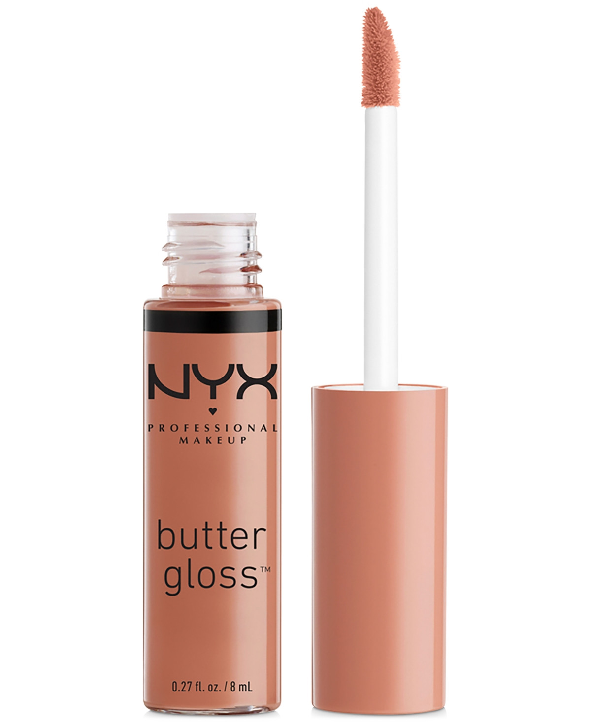 Nyx Professional Makeup Butter Gloss Non-Stick Lip Gloss - Fortune Cookie | Macy's