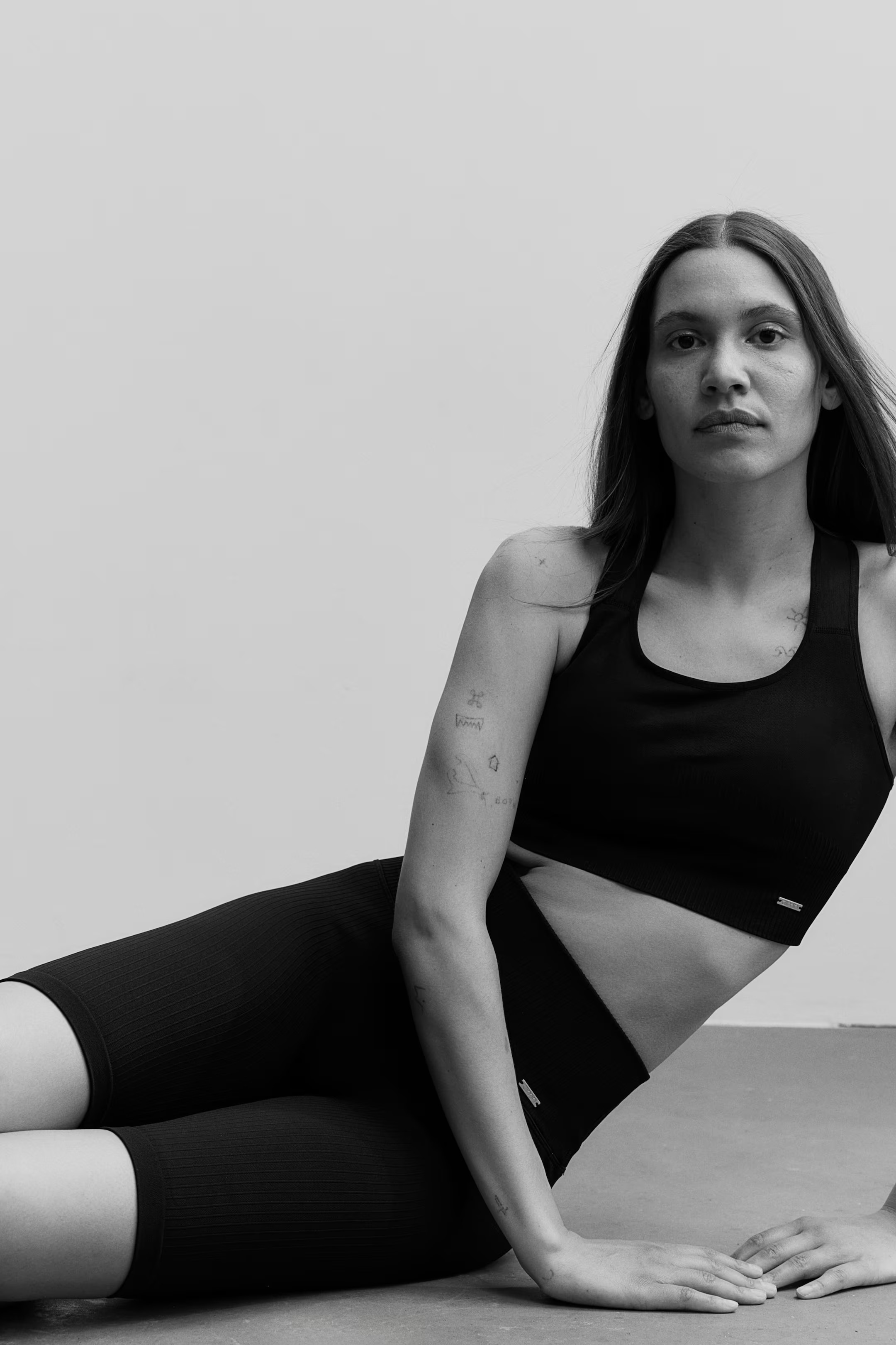 Ribbed Seamless Biker Shorts | H&M (DE, AT, CH, NL, FI)