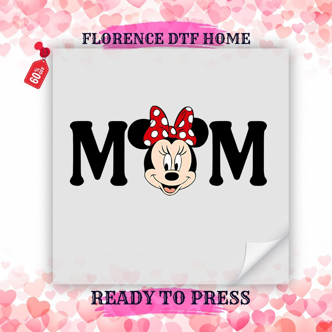 Disney Mickey Minnie Face Mom Dad Dtf Transfer, Disney Mickey Minnie Shirt Ready to Press, Disney... | Etsy (US)