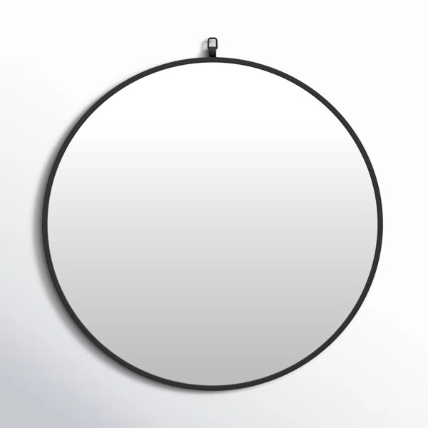 Cassie Metal Round Wall Mirror | Wayfair North America
