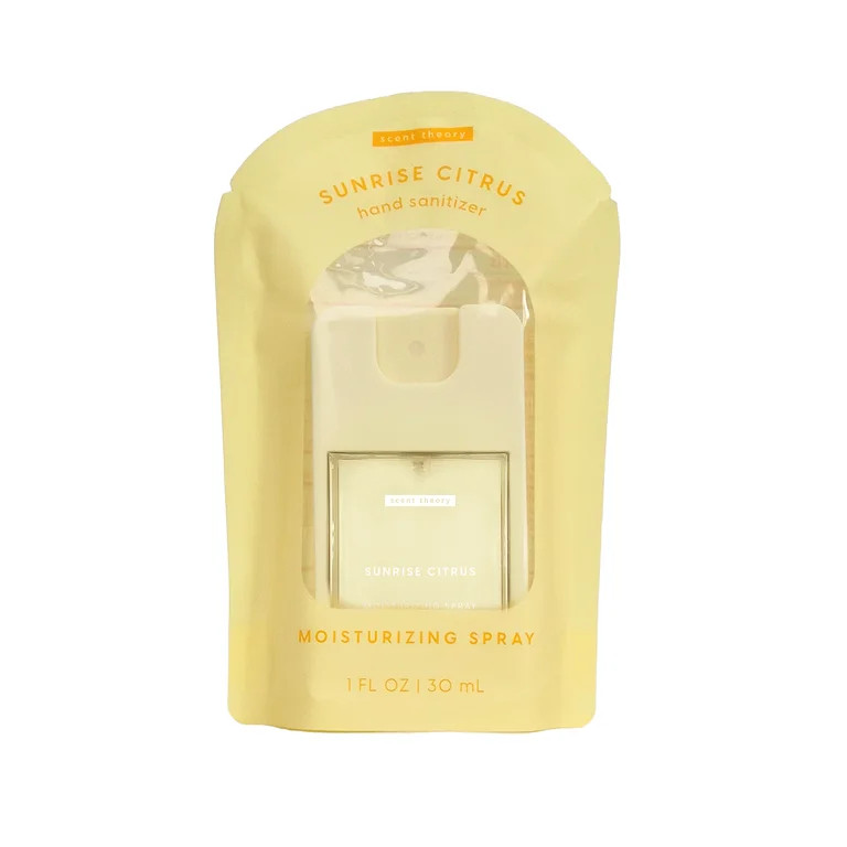 Scent Theory Hand Sanitizer Spray, Sunrise Citrus, 1 fl oz | Walmart (US)