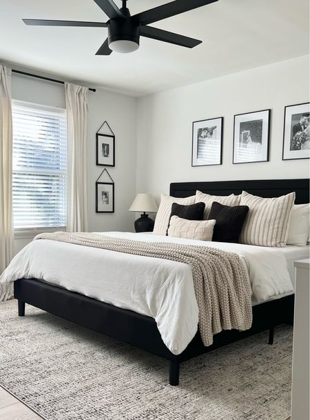 Neutral Bedroom Decor, Home Styling, Interior Design, Neutral Area Rug

#LTKhome #LTKstyletip #LTKfamily