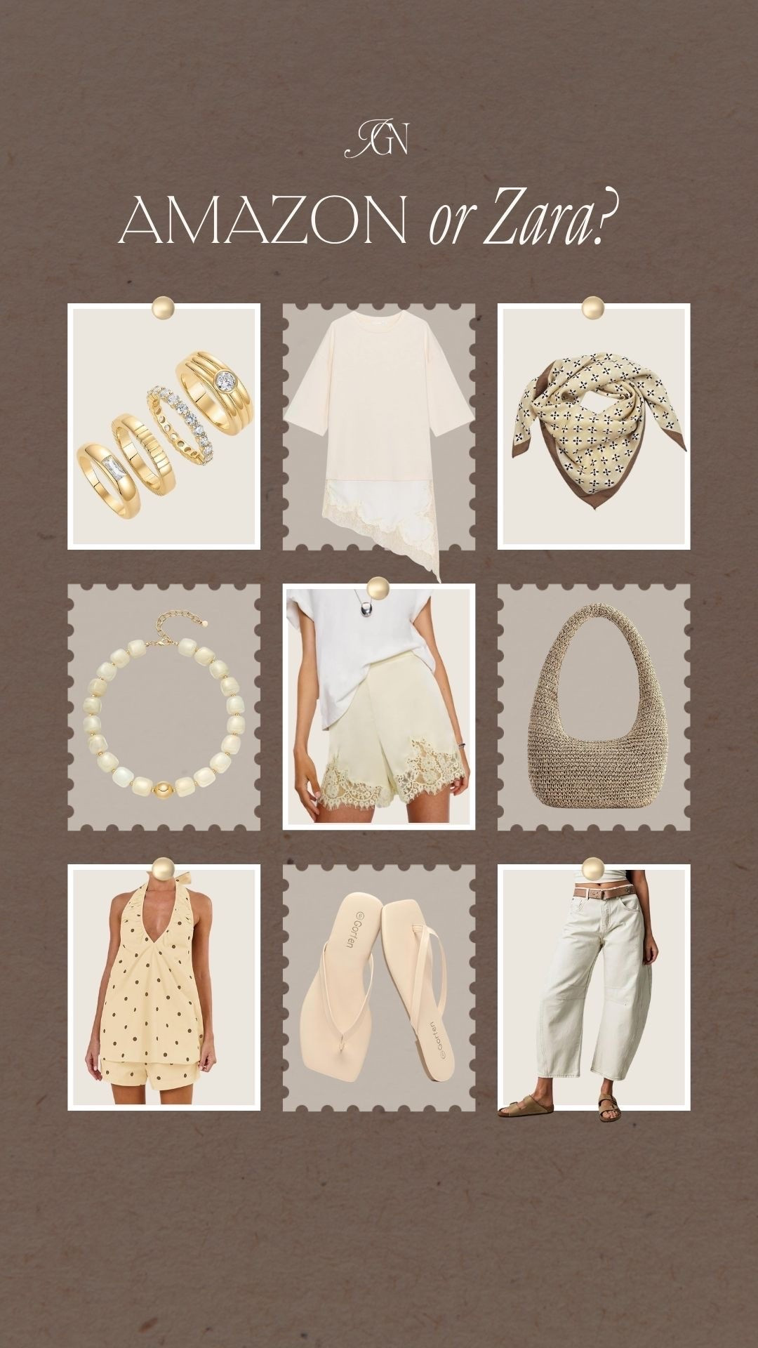 amazon summer finds that are very much giving Zara ✨

#amazon #amazonfashion #lookforless #summerlooks #vacation #scarf #polkadots #set #sandals #handbag #lacetop #chunkynecklace #trending

#LTKSeasonal #LTKPetite #LTKootd