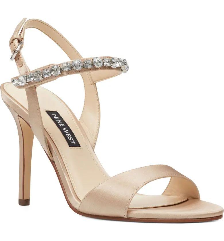 Madison Crystal Embellished Sandal | Nordstrom