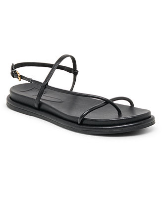 Women's Dom Strappy Round Toe Footbed Sandals | Macy's