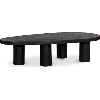Meridian Furniture 291Black-C Beekman Collection Art Deco Coffee Table with Solid Oak Wood, Black... | Amazon (US)