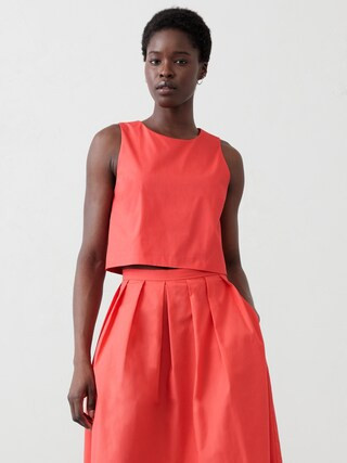 Cropped Denim Shell | Banana Republic Factory