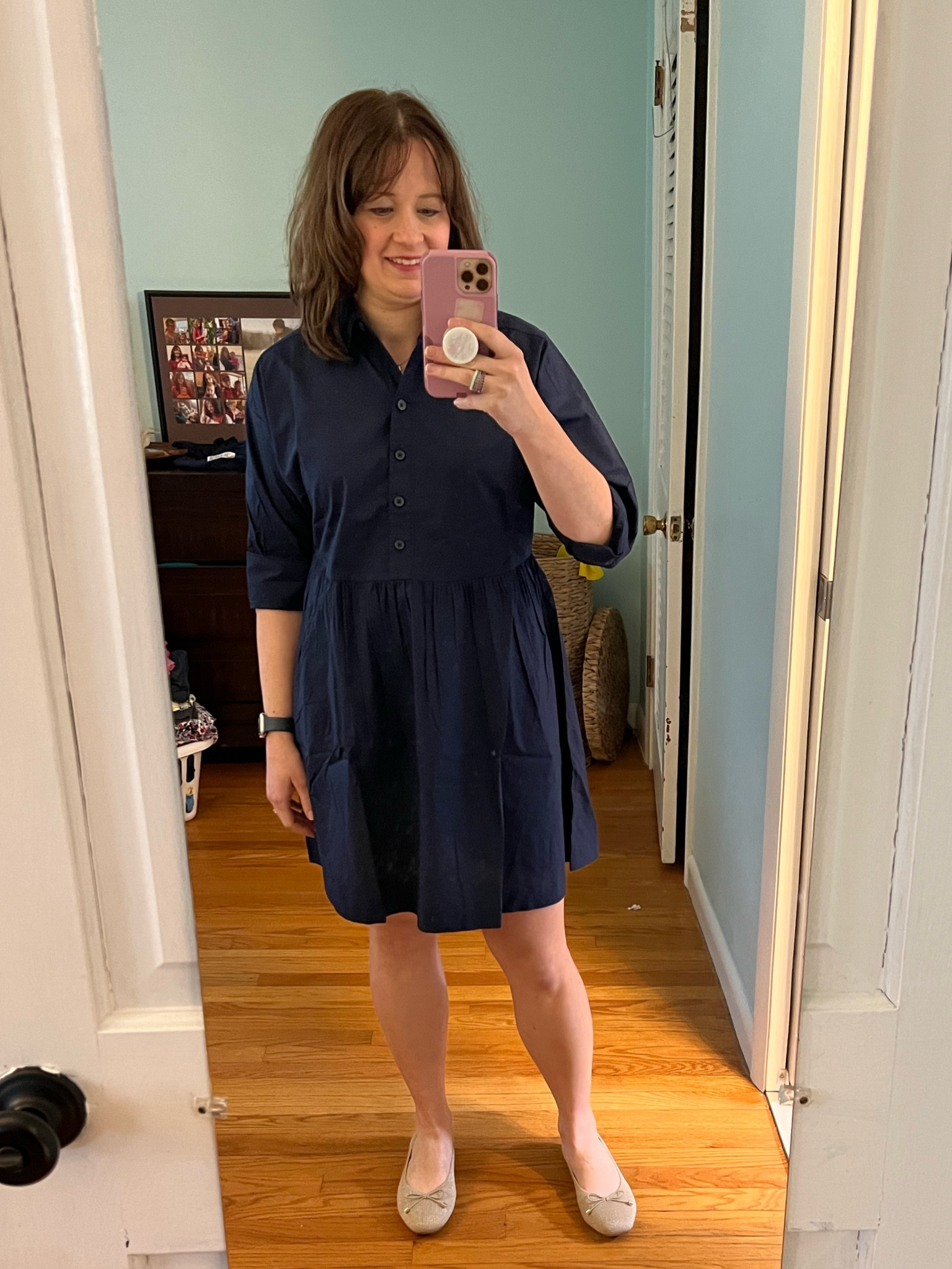 Cotton shirtdress from Loft. 

Very roomy fit, I could size down to XS.  Bump friendly!

#hocsummer #coolsummer #lightsummer #softsummer #pastelsummer #darksummer #brownsummer #sweetpeasummer #summerpalette #summerfinds

#LTKstyletip #LTKworkwear #LTKSeasonal
