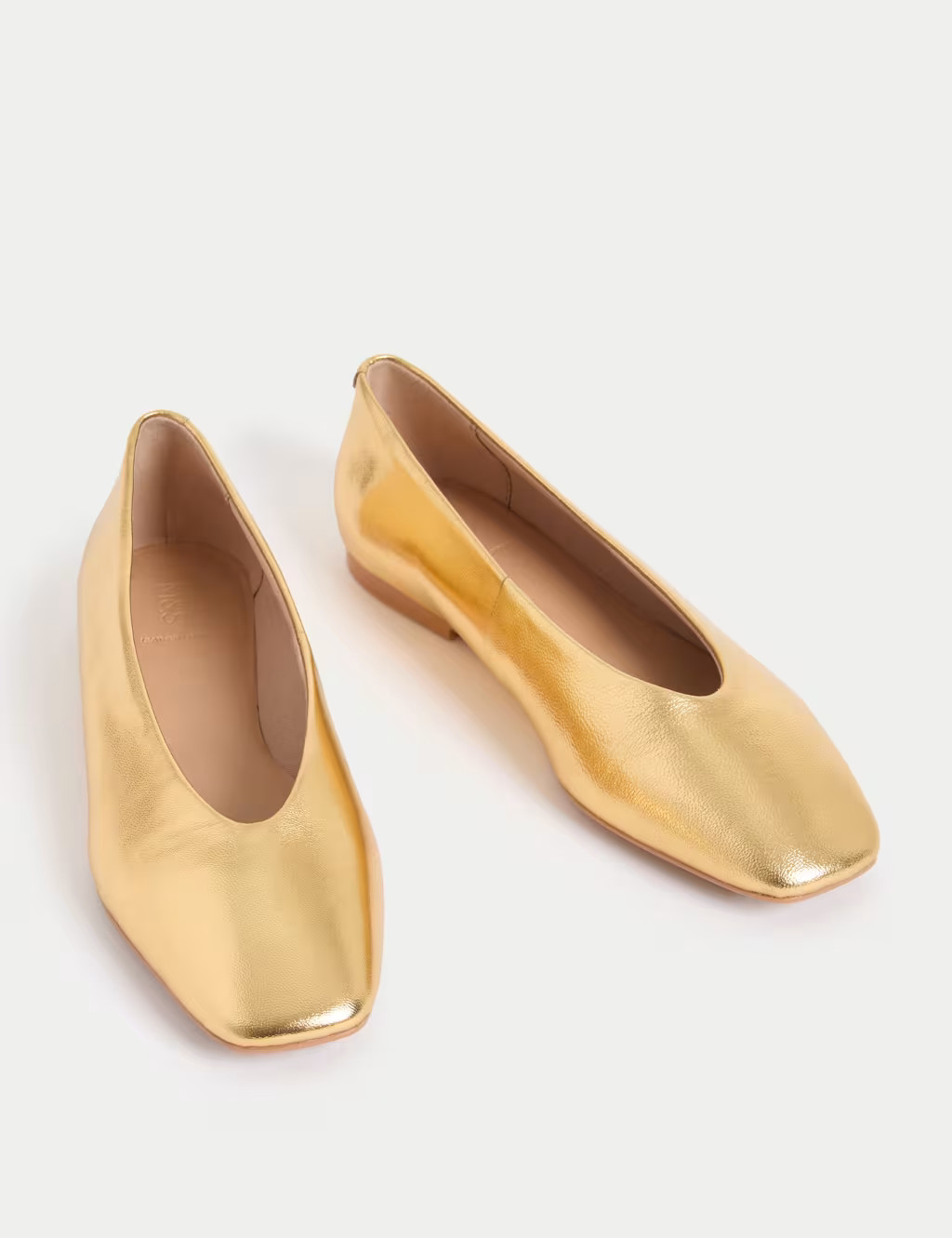 Leather Slip On Flat Ballet Pumps | Marks & Spencer (UK)