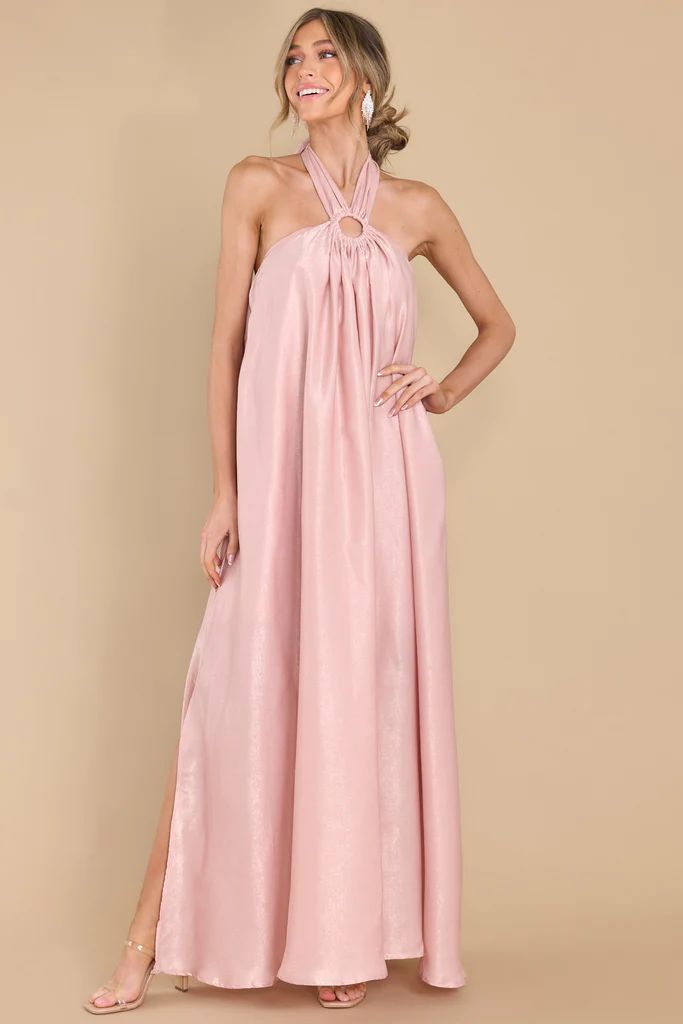 Covered By Love Blush Maxi Dress | Red Dress 