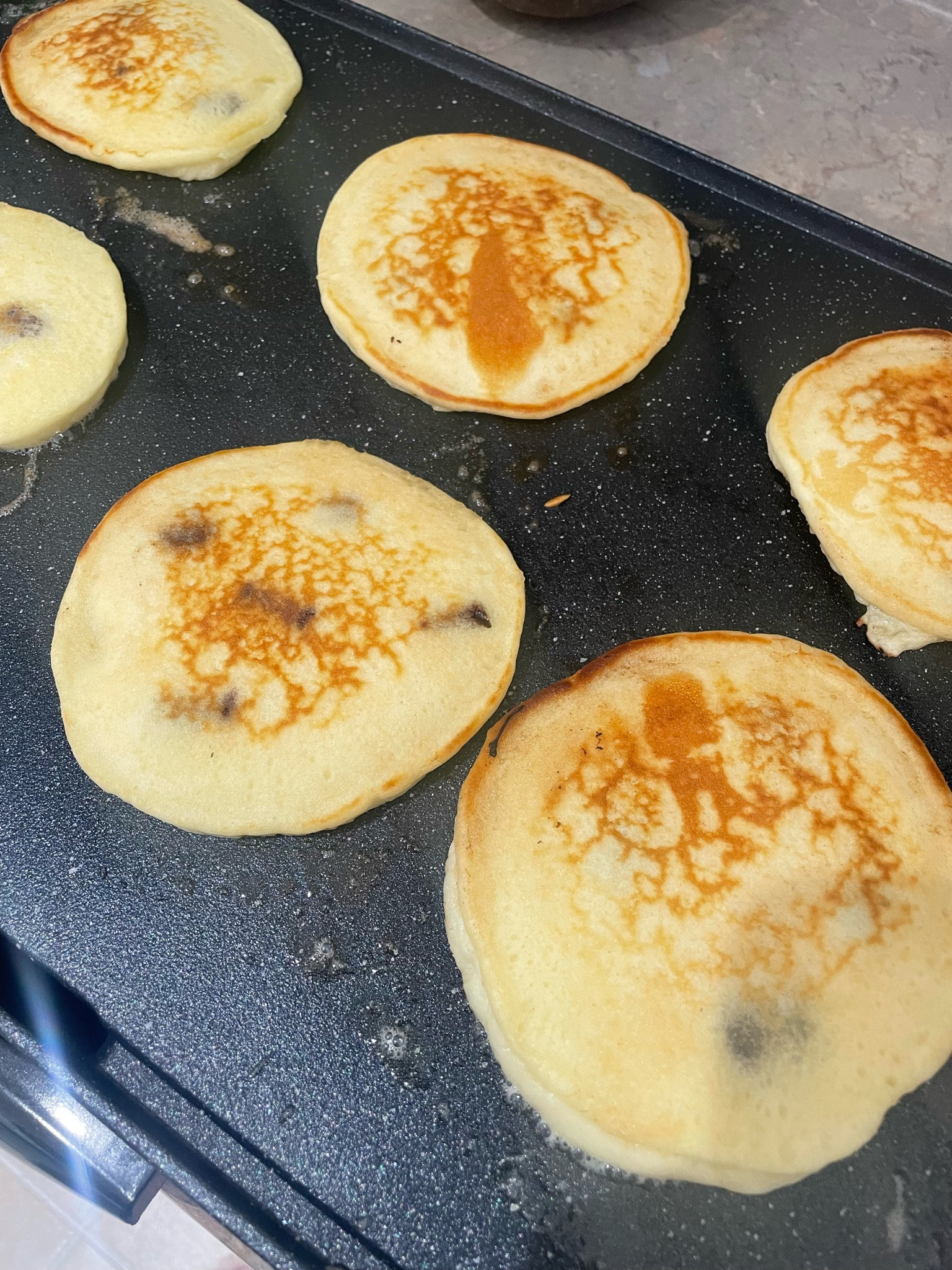 Chocolate chip pancakes all at once! So much easier than a frying pan 

#LTKcanada #LTKfitness #LTKkids