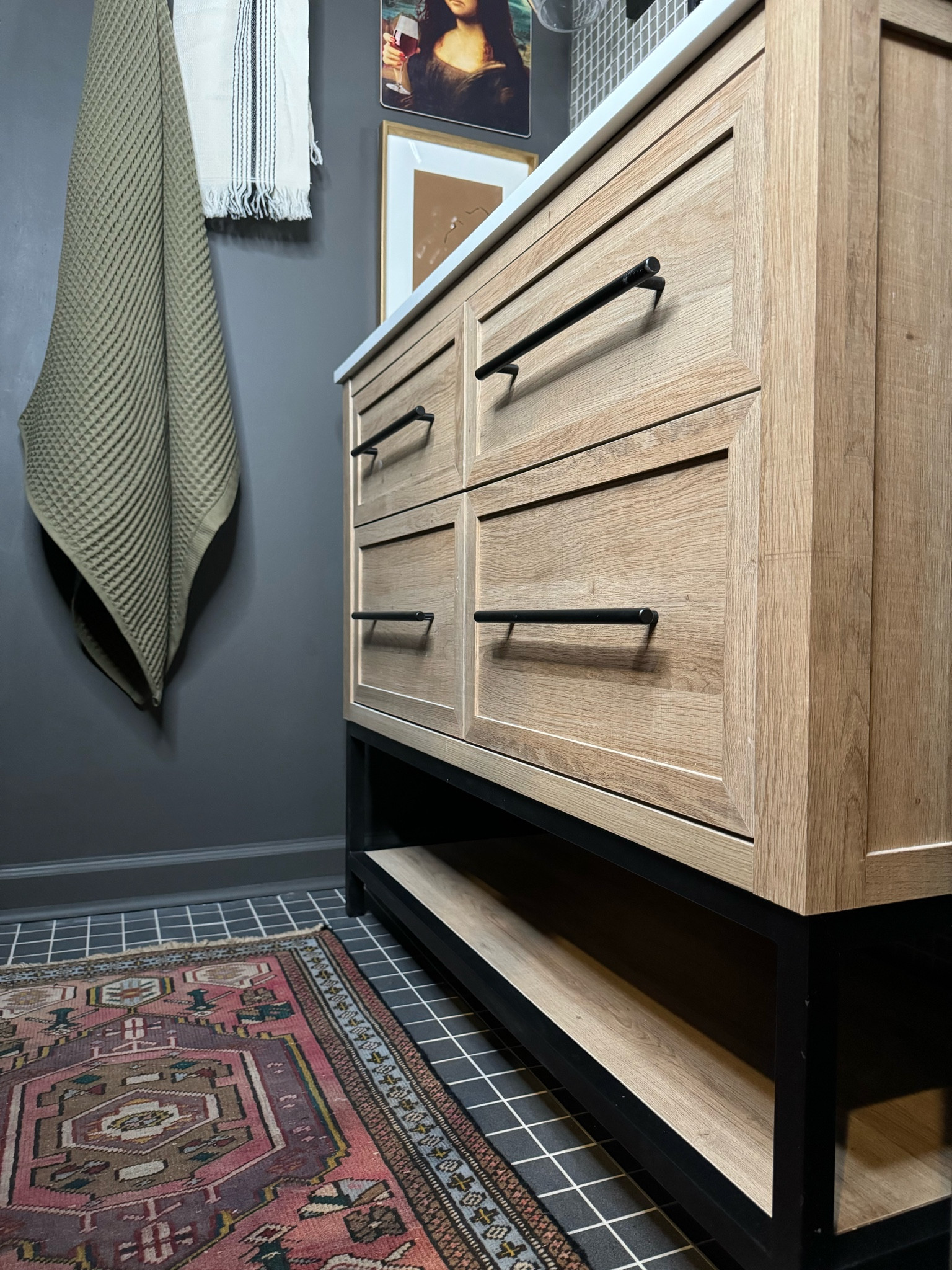 I love this budget bathroom vanity! 

#bathroomvanity

#LTKFamily #LTKHome