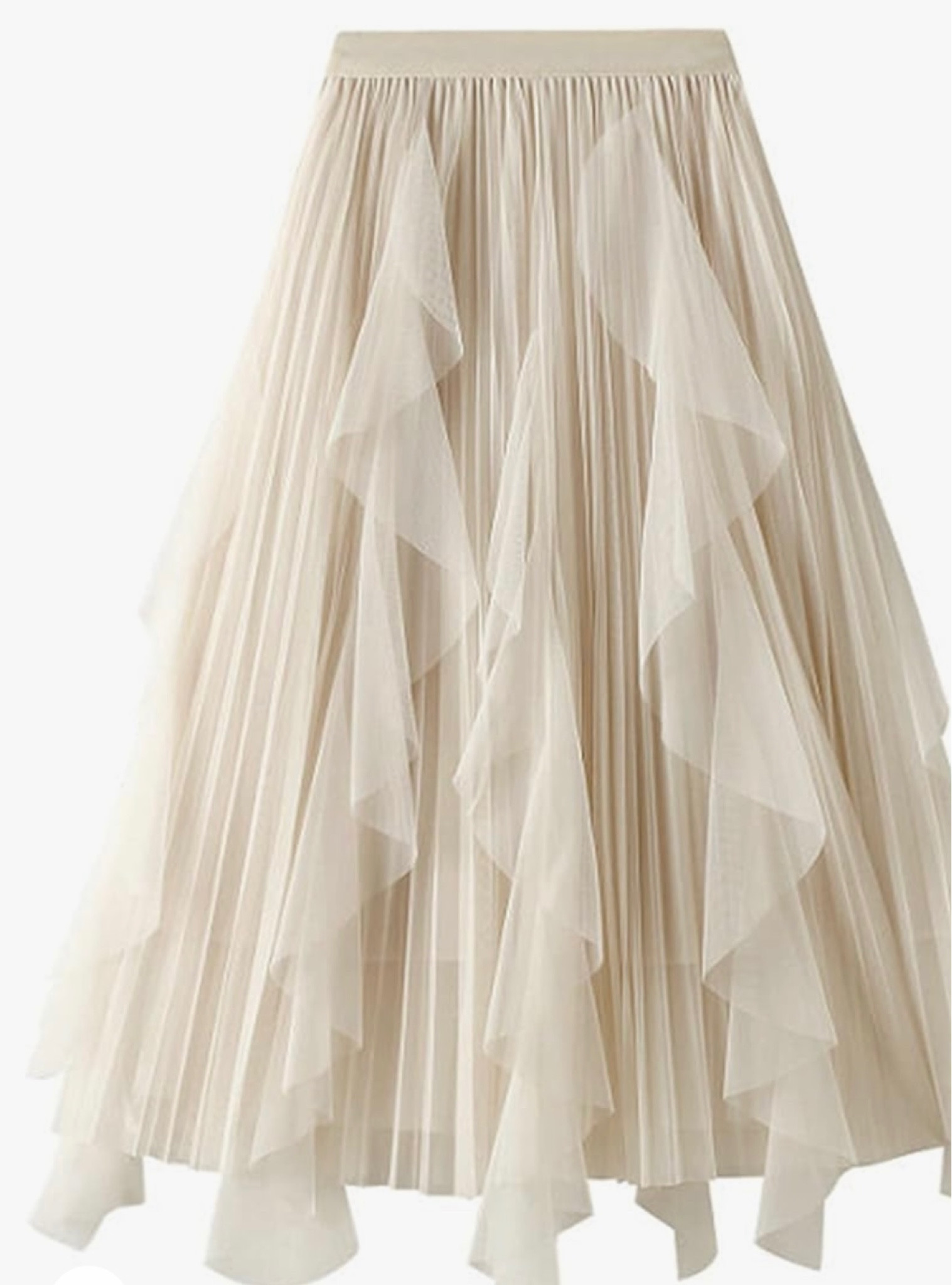 Lunelh SHEIN Lunessa Gonna a-line elegante con va elastica e stampa