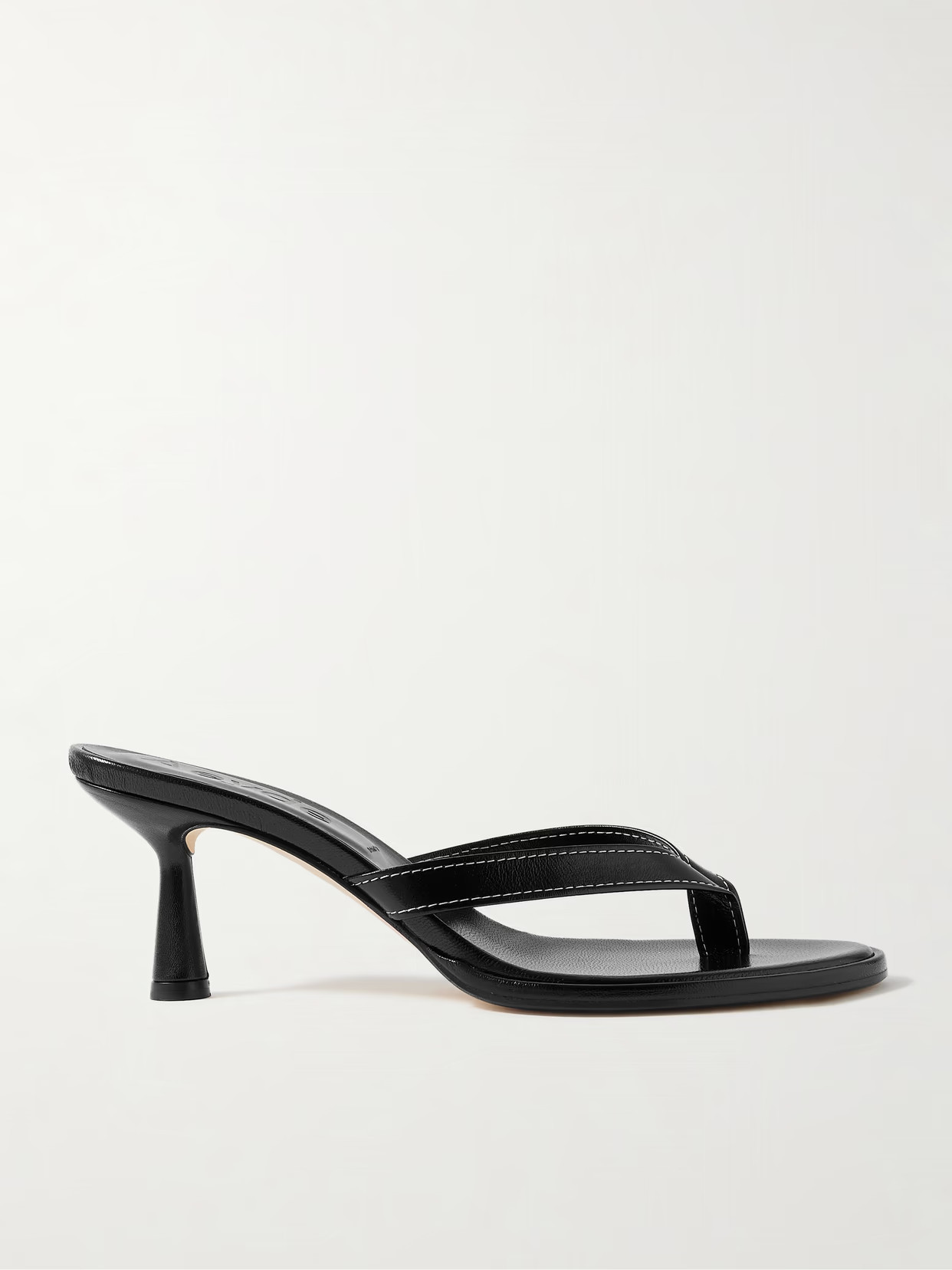 Aeyde - Daphne Leather Sandals - Black | NET-A-PORTER (UK & EU)