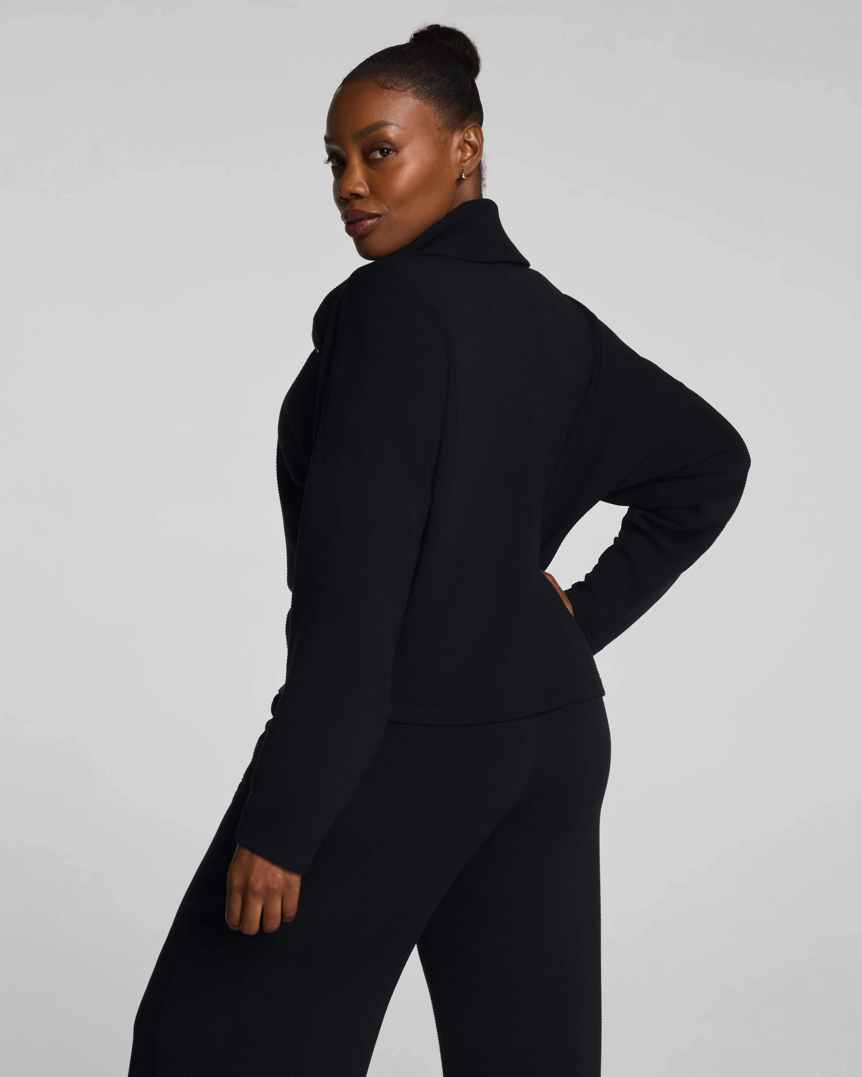 SPANX AirEssentials® French Rib Half Zip | Spanx