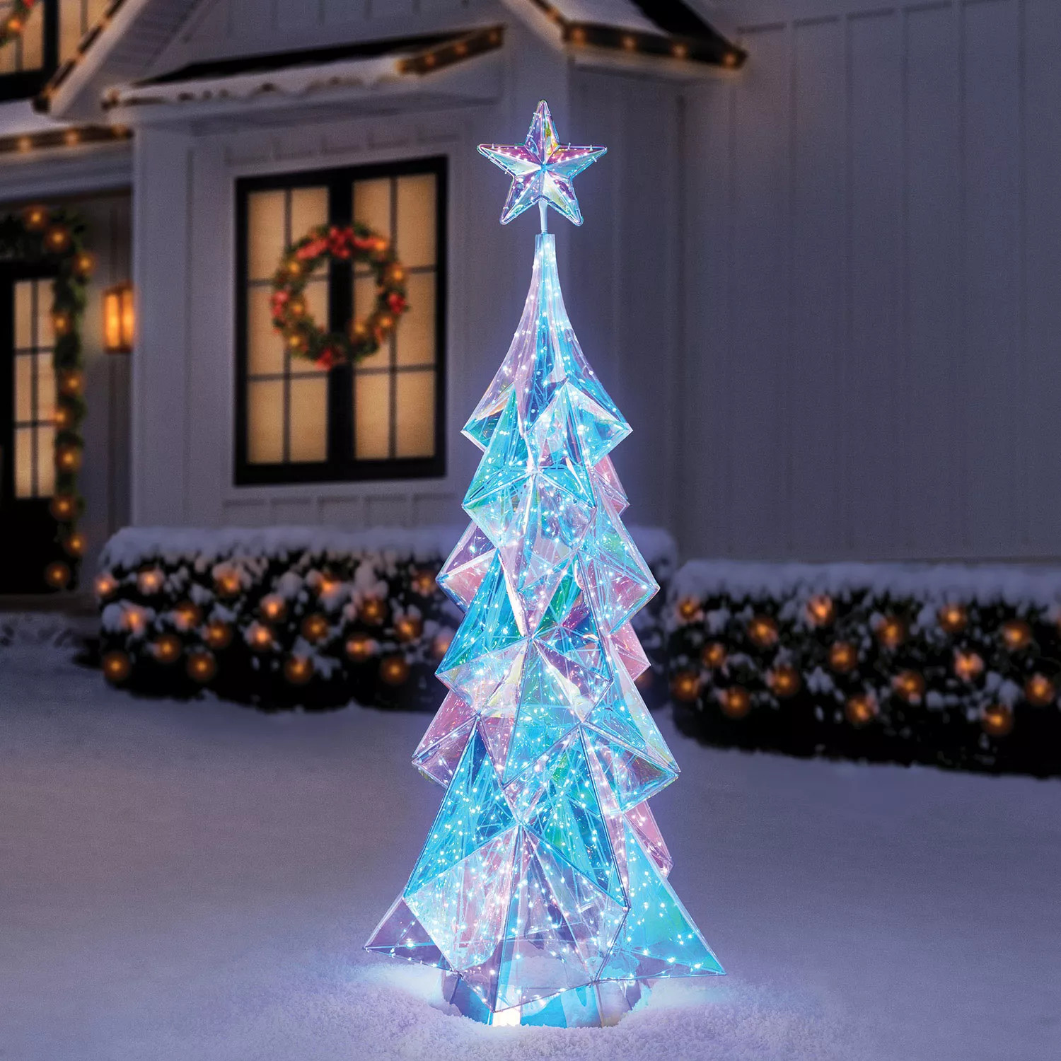 Member's Mark 76" Pre-Lit Prismatic Tree | Sam's Club