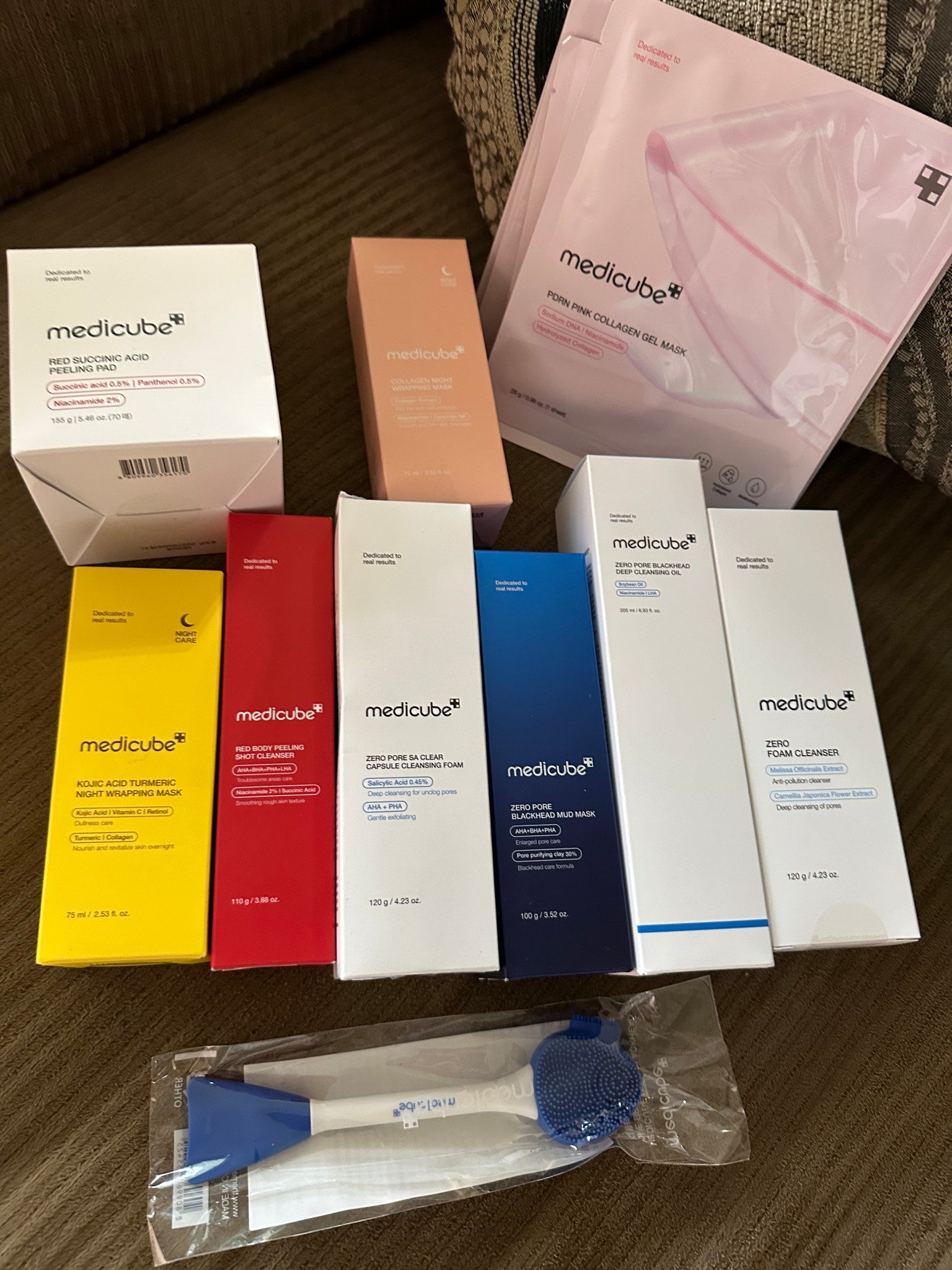 New @medicube_global_official goodies! I’ve been using Medicube for a year now and it’s safe to say they are my all time favorite kbeauty skincare brand. Got some old favorites like the zero pore pads and overnight wrapping pads and some new things to try out. 👌👌 Sooo good! 

#LTKFindsUnder50 #LTKHome #LTKBeauty