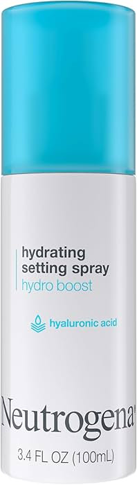 Neutrogena Hydro Boost Hydrating Makeup Setting Spray with Hyaluronic Acid, Longwear Makeup Setti... | Amazon (US)