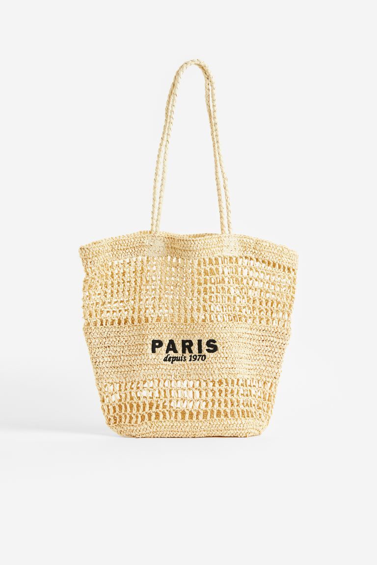 Straw shopper | H&M (US)