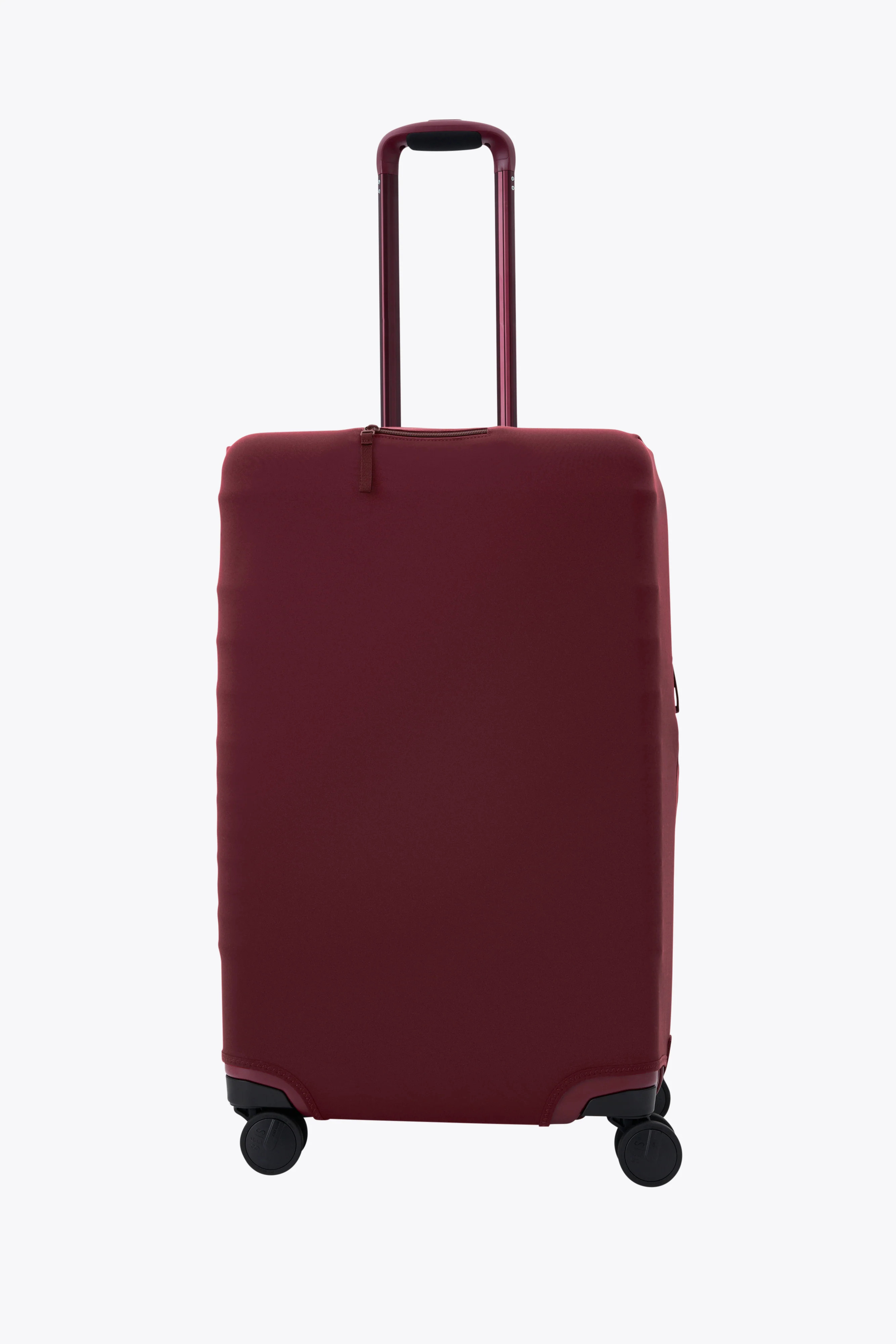 BÉIS 'The Medium Check-in Luggage Cover' in Burgundy - Medium Check-In Luggage Cover Protector i... | BEIS