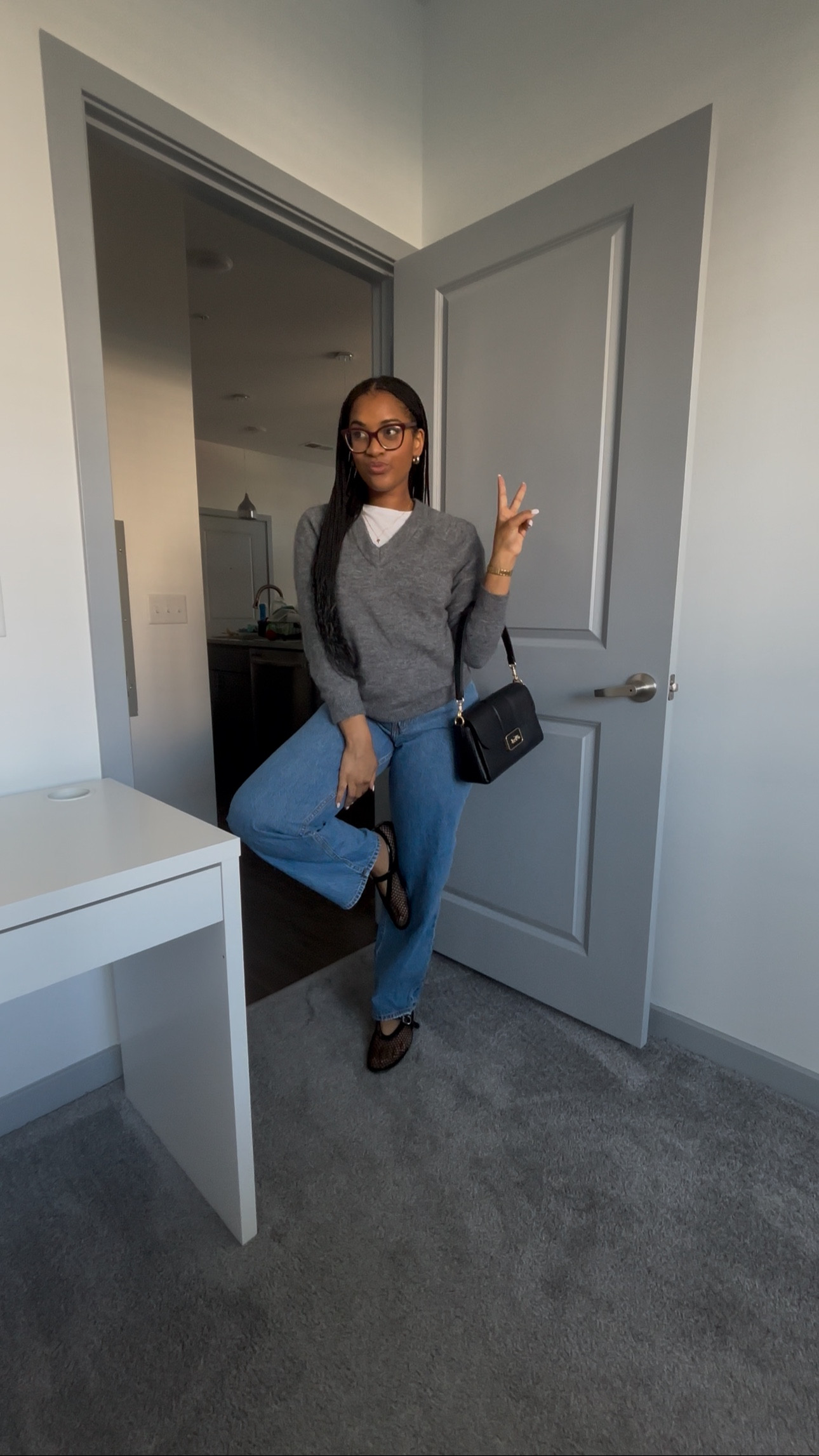 Simple for check ✨ also these jeans from Abercrombie are best jeans ever! Looks like my exact pair are sold out but the other versions of this same pant are still available! Going back for another pair😝

#LTKStyleTip #LTKSaleAlert #LTKFindsUnder50