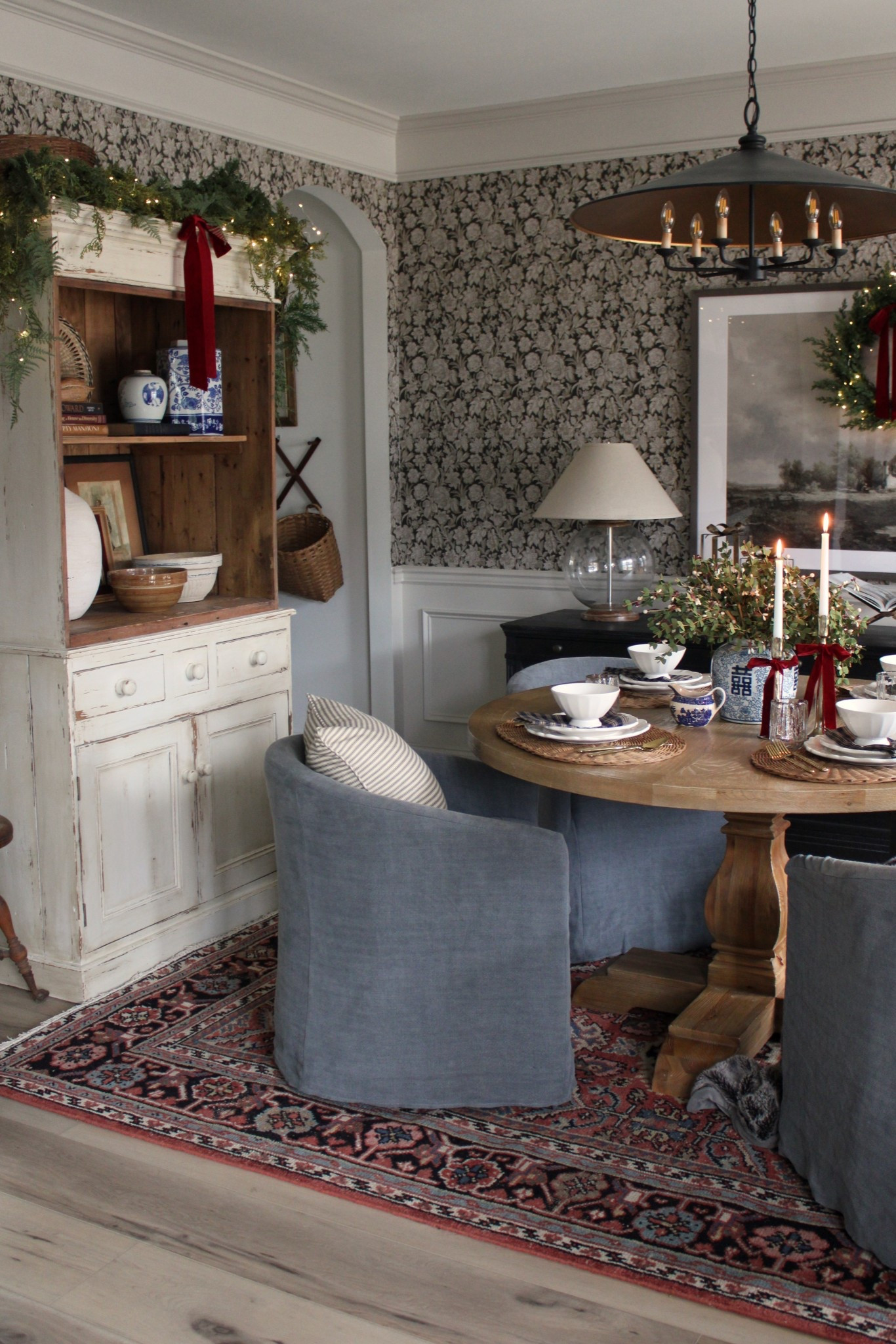 Red rug, dining room, red theory

#LTKFindsUnder100 #LTKHoliday #LTKHome