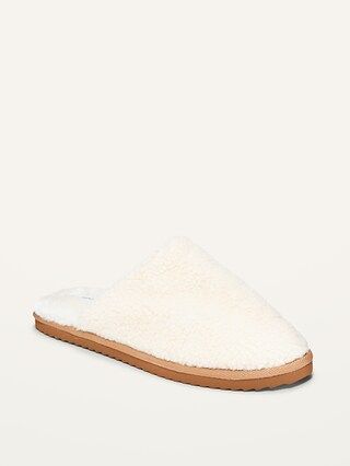 Faux-Fur-Lined Sherpa Slippers For Women | Old Navy (US)