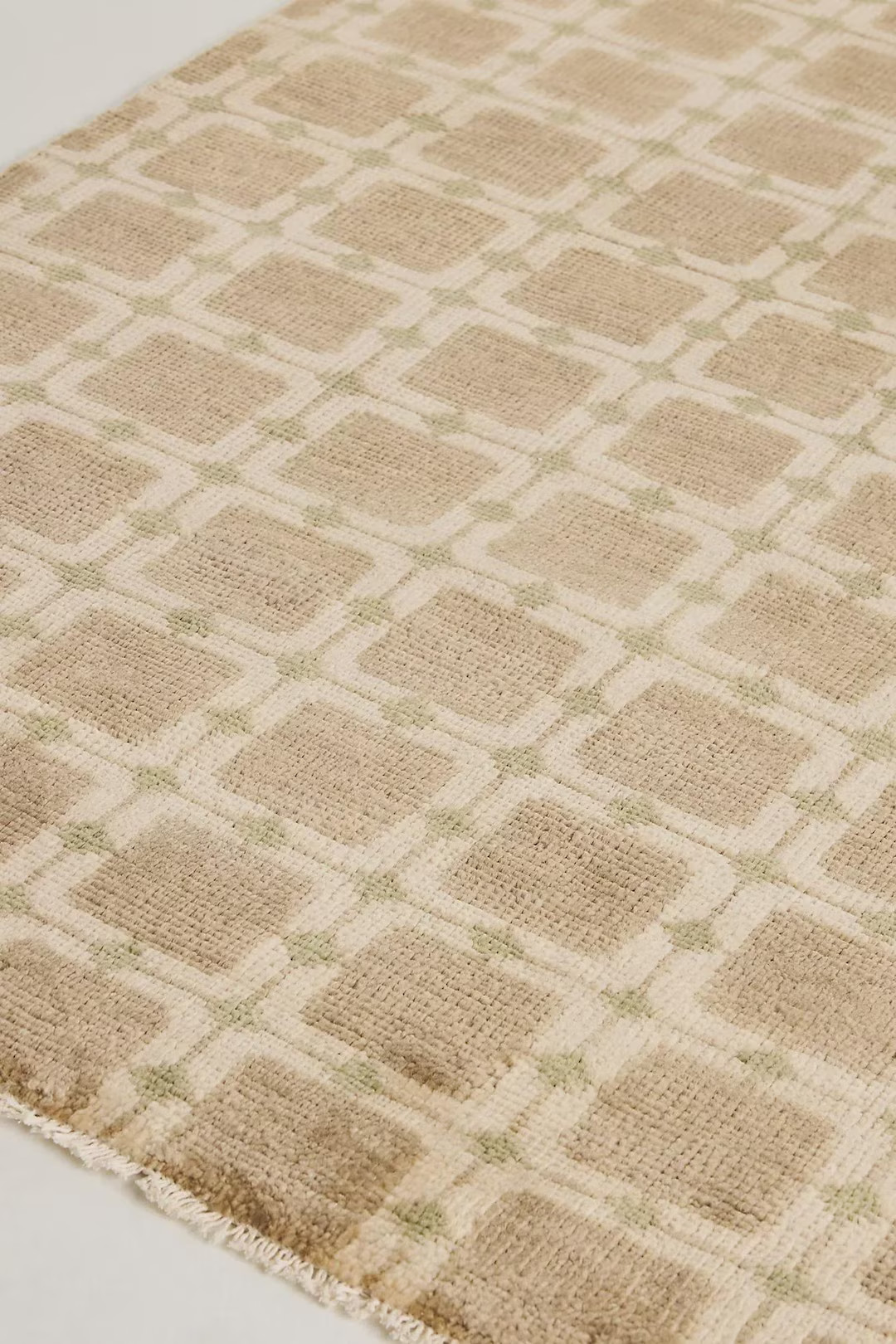 Hand-Knotted Geometric Wool Rug _ Anthropologie Rugs for Bedroom Carpets for living room, | Etsy (US)