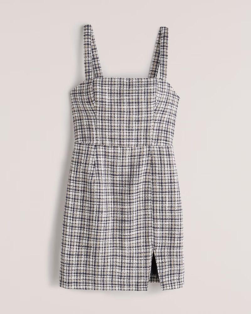 Women's Tweed Slip Mini Dress | Women's Clearance | Abercrombie.com | Abercrombie & Fitch (US)