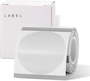 NIIMBOT Labels for B1/B21/B3S Label Printer, Thermal Labels 2'' x 2''(50x50mm), Waterproof, Oil-P... | Amazon (US)