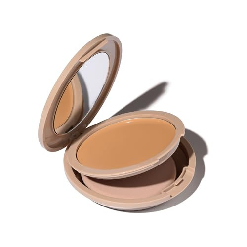 Foundation by No Makeup Makeup | Conceal & Correct with Long-Lasting, Buildable Formula & Lightweight Soft Finish | Cruelty-Free, Vegan, Fragrance-Free | Natural | Amazon (US)